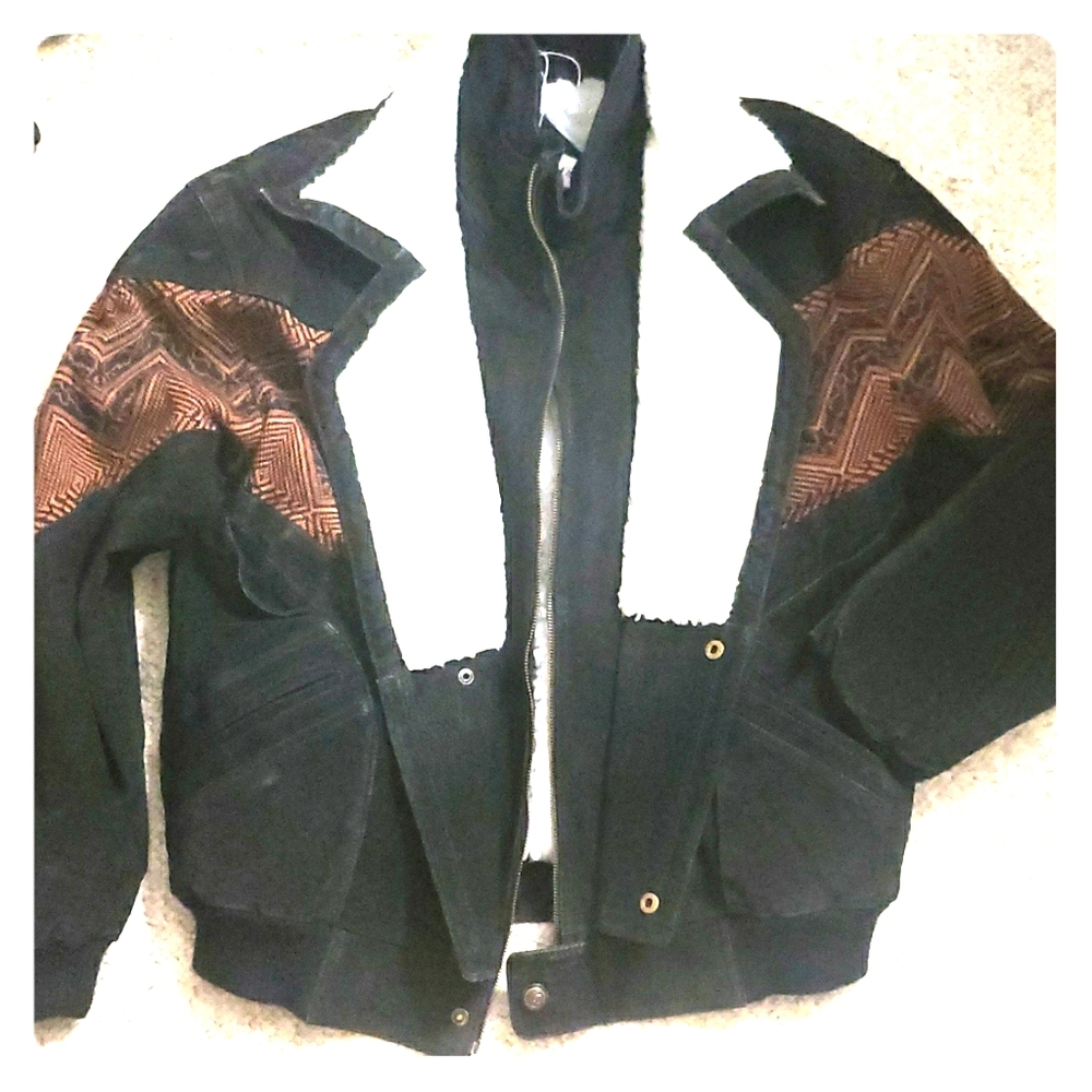 Leather jacket